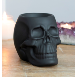 Oil Burner Black Skull Oil Burner Black Skull